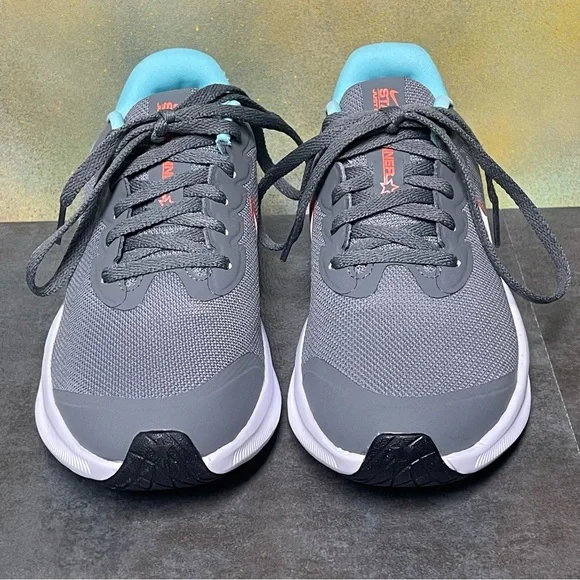 Nike Star Runner 3 Women's Gray/Aqua Sneakers Size 5.5 - Picture 6 of 16